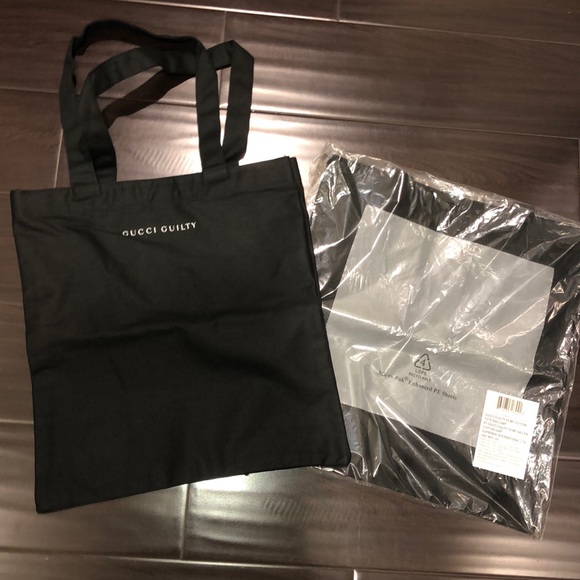 Gucci Handbags - 2 Gucci Guilty cotton tote bag in black